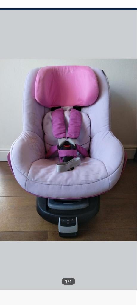 Maxi Cosi Autostoel en FamilieFix, Roze en Paars, Ophalen
