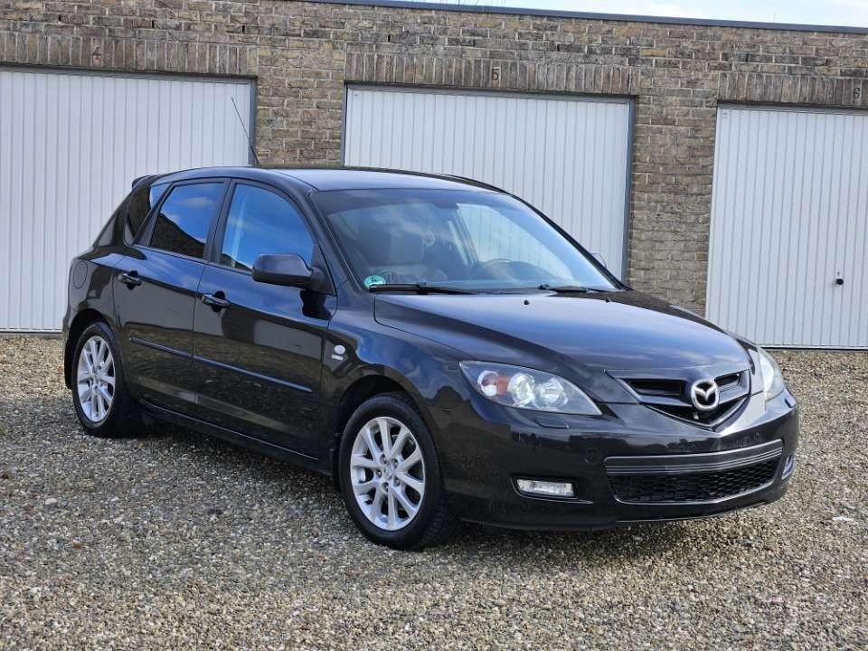 Mazda 3 2007 2.0 140 CV/lifting facial/Xénon/avec homologati, Autos, Mazda, Boîte manuelle, Noir, 5 portes, 105 kW
