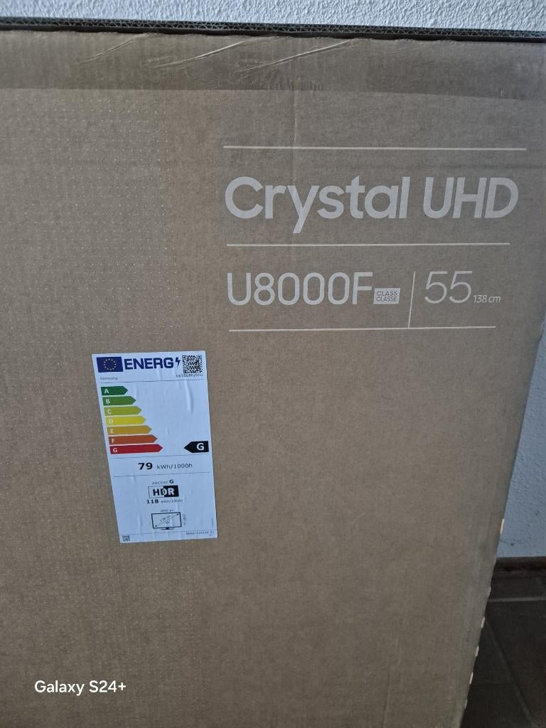 Samsung Crystal UHD U800F, Ophalen, LED, 50 Hz, Nieuw