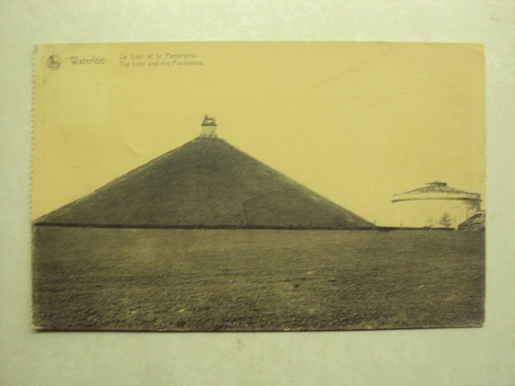52180 - WATERLOO - LE LION ET LE PANORAMA - LA BUTTE, Envoi