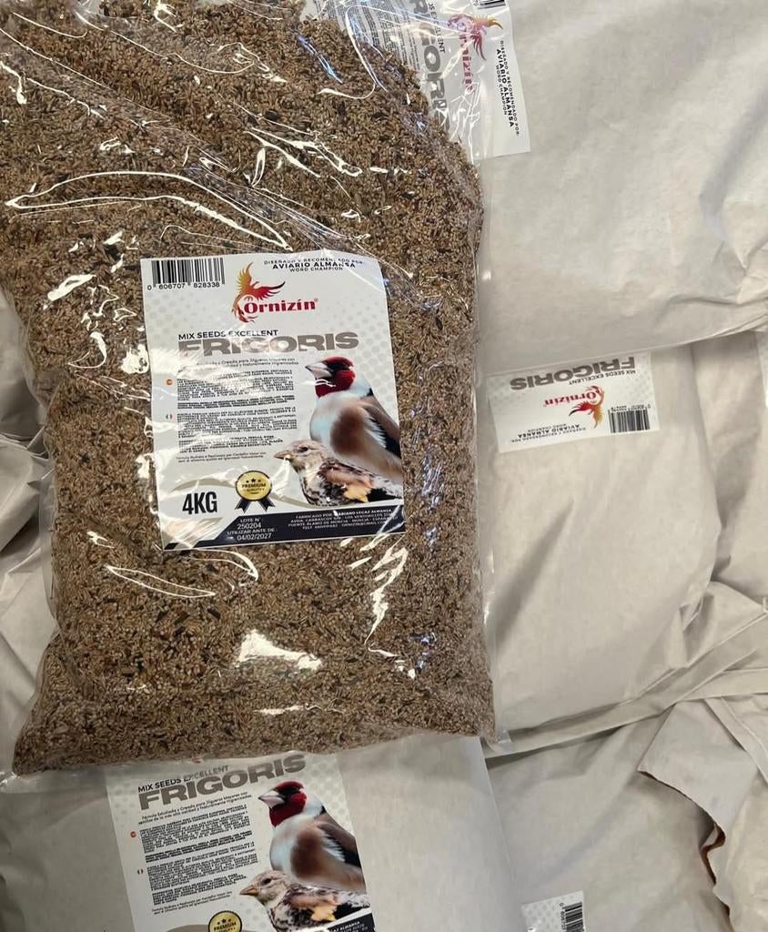 EXCELLENT MIX Frigolis 4kg - Speciale Zaden ( ¹ ) Ornizin, Ophalen