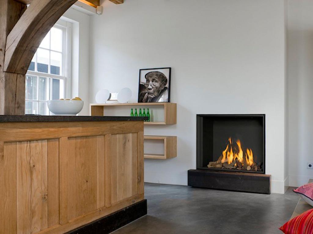 magazijn opruiming!!!! bellfires derby large 3, Ophalen of Verzenden, Nieuw, Inbouwhaard, Gashaard