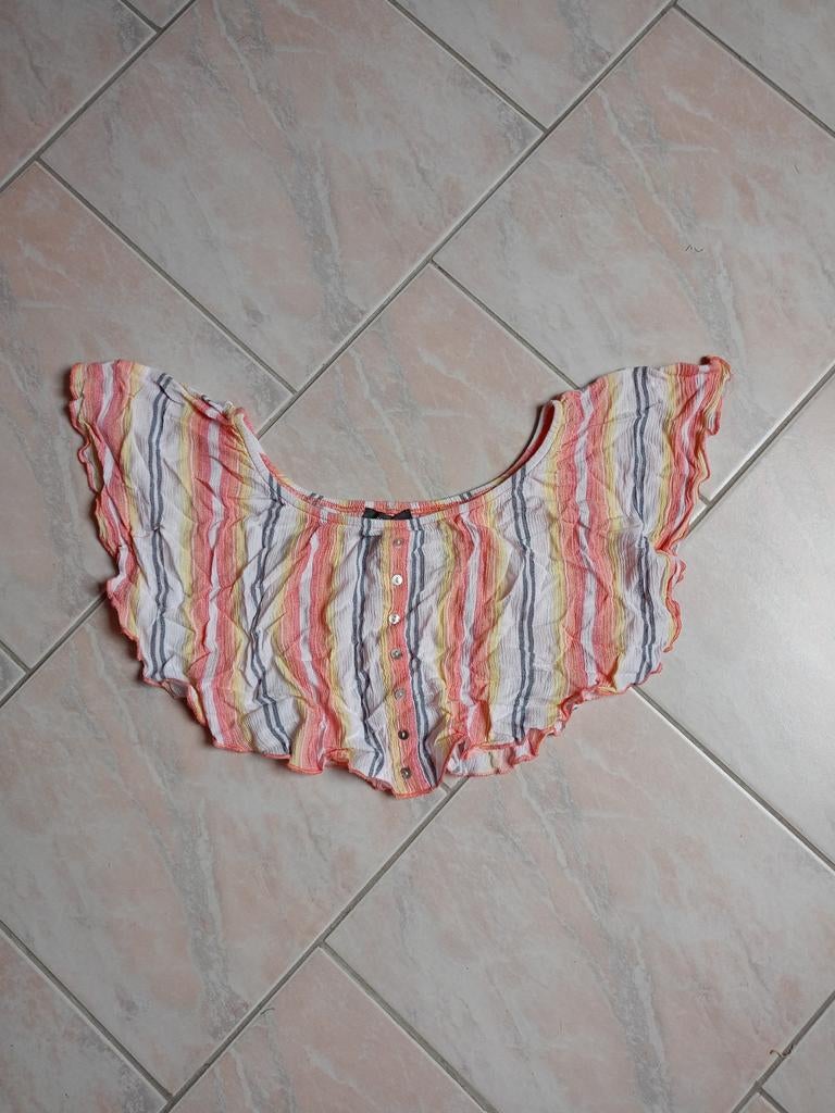 crop-topje, Oranje, Zo goed als nieuw, Maat 36 (S), Verzenden