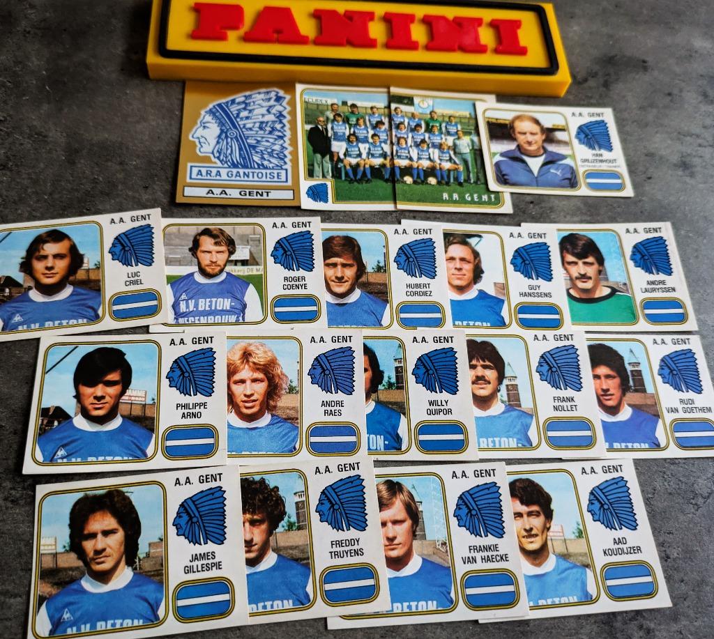 STICKERS PANINI FOOTBALL 81 AA GENT 18 1981, Envoi, Comme neuf