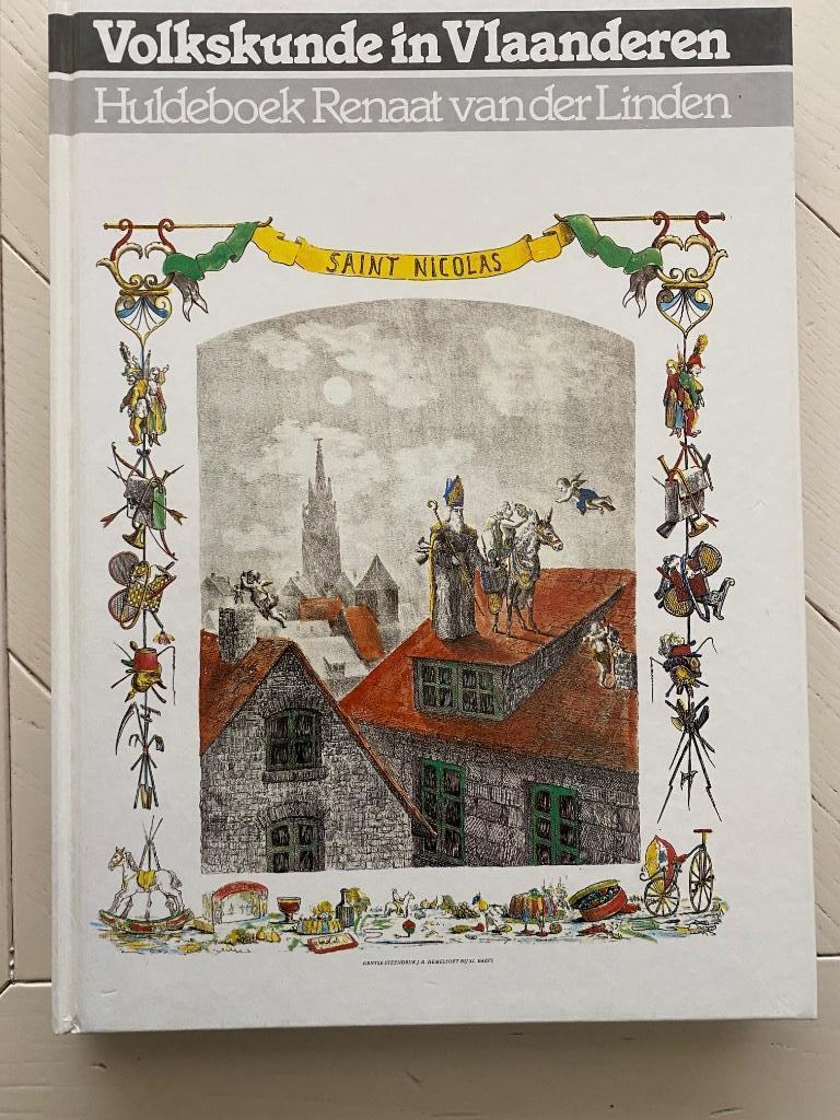 Volkskunde, huldeboek Renaat vander Linden, Ophalen of Verzenden, Zo goed als nieuw