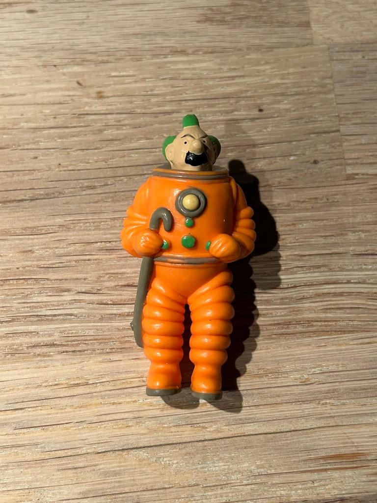 Kuifje figuur - janssen in ruimtepak, Ophalen, Gebruikt, Overige typen