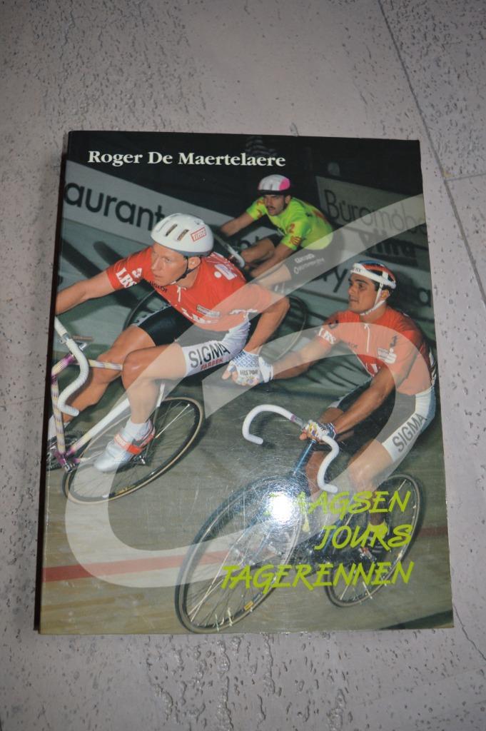 Zesdaagsen - Roger De Maertelaere, Boeken, Sportboeken, Zo goed als nieuw, Lopen en Fietsen, Ophalen of Verzenden