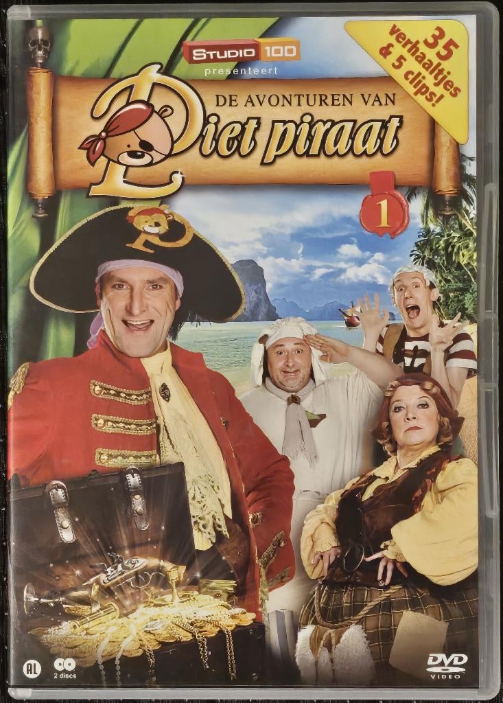 Studio 100 Piet Piraat, Ophalen of Verzenden, Zo goed als nieuw