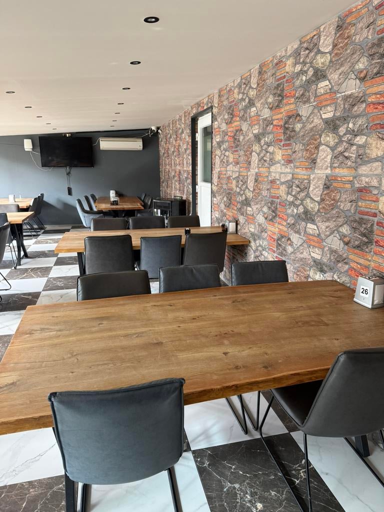 Tables et chaises Horeca à vendre — Très bon état, Articles professionnels, Horeca | Mobilier & Aménagement, Mobilier, Enlèvement
