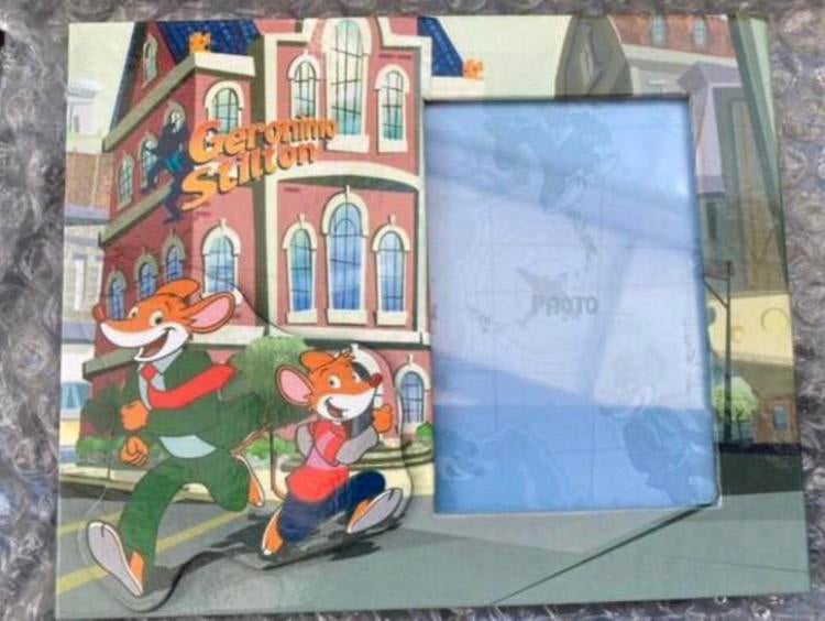 Nieuwe foto kader Geronimo Stilton, Verzamelen, Ophalen of Verzenden, Zo goed als nieuw