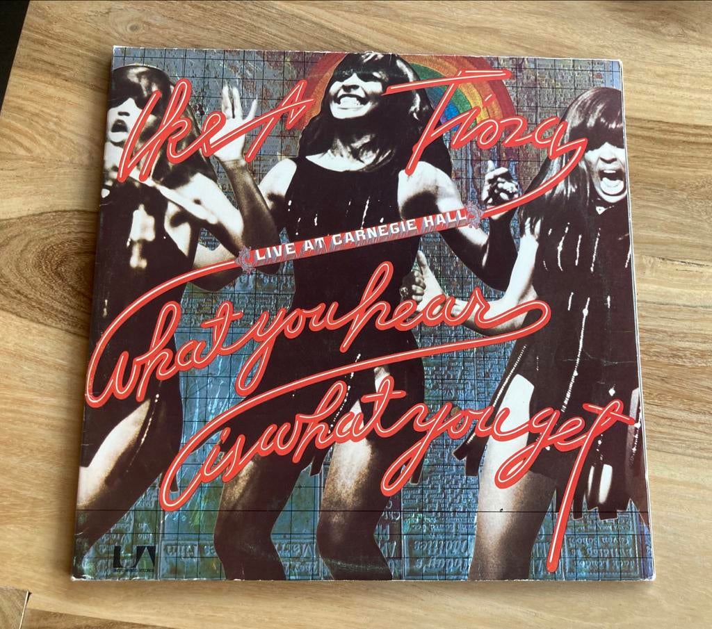 2lp Ike and Tina Turner - what you hear is what you get, Ophalen of Verzenden, Zo goed als nieuw, 12 inch, R&B