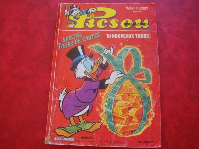 Livres Bandes dessinées Picsou Très ancien 1981, Envoi, Utilisé, WALT DISNEY