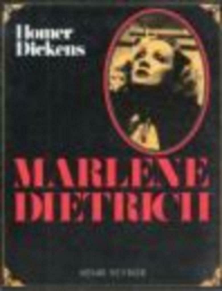 Marlene Dietrich boek "HOMER  DICKENS ", Ophalen of Verzenden, Gelezen