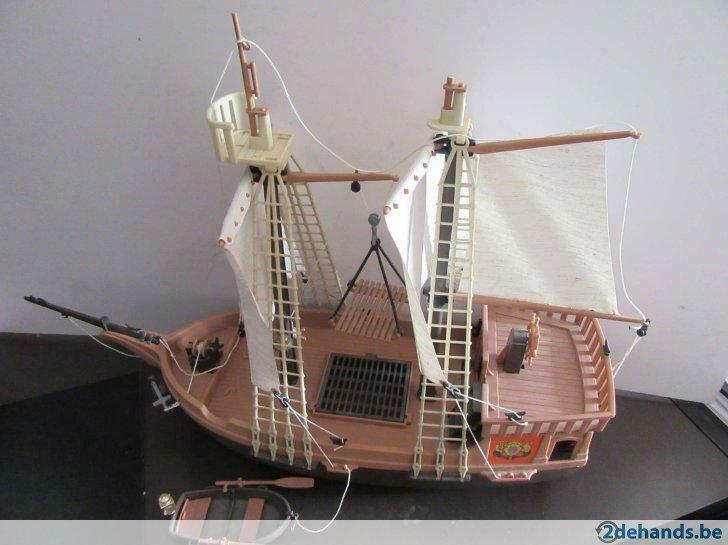 Playmobil 3550; Piratenschip (1978-1989), Enlèvement ou Envoi, Utilisé