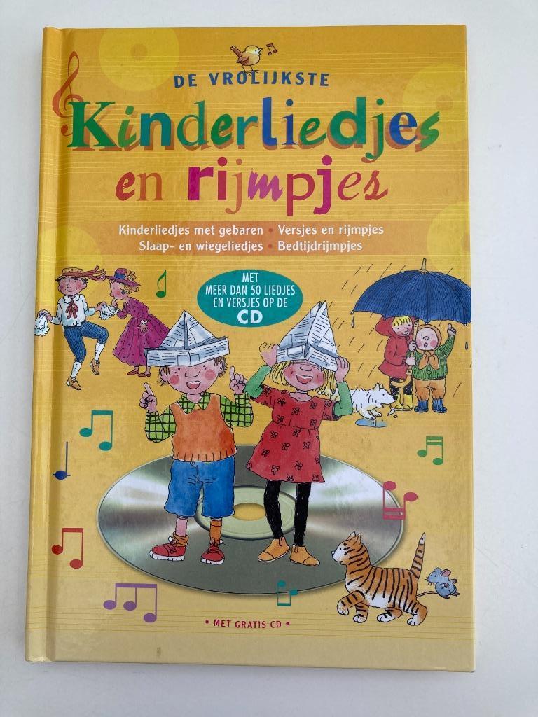 De vrolijkste kinderliedjes en rijmpjes met meer dan 50 lied, Ophalen of Verzenden, Zo goed als nieuw, Muziek