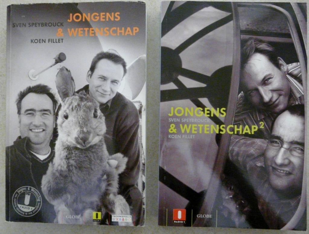 Jongens & Wetenschap deel 1 en 2, Enlèvement ou Envoi, Utilisé, Sven Speybrouck en Koen F, Autres sciences