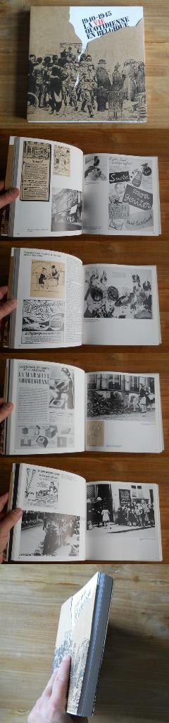 1940-1945 La vie quotidienne en Belgique, Ophalen of Verzenden, Tweede Wereldoorlog, Gelezen