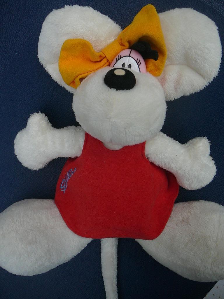 Joli jouet en peluche Diddlina 30 x 20 cm, Enlèvement ou Envoi, Diddlina, Comme neuf, Peluche