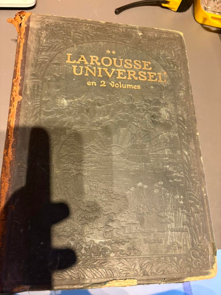 Larousse Universel en 2 Volumes (1923) – Franse Encyclopedie, Verzenden