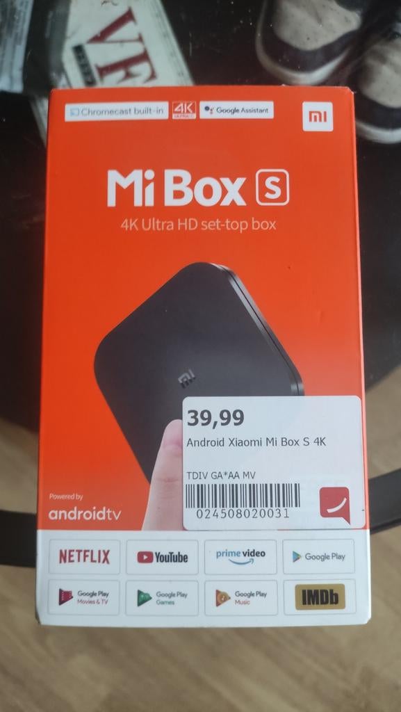 Boitier iptv, android tv, Enlèvement, Neuf