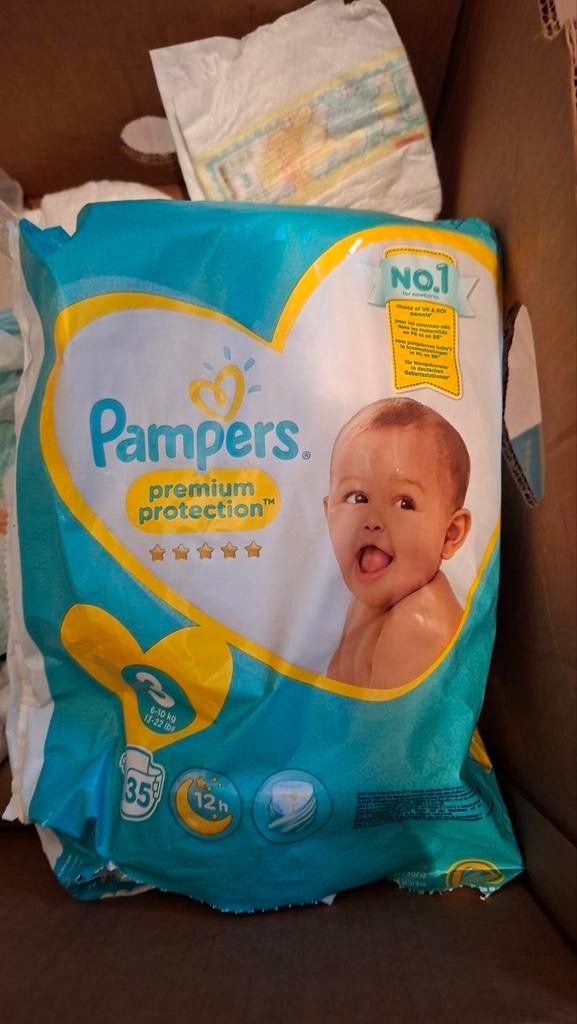 Pampers, Ophalen