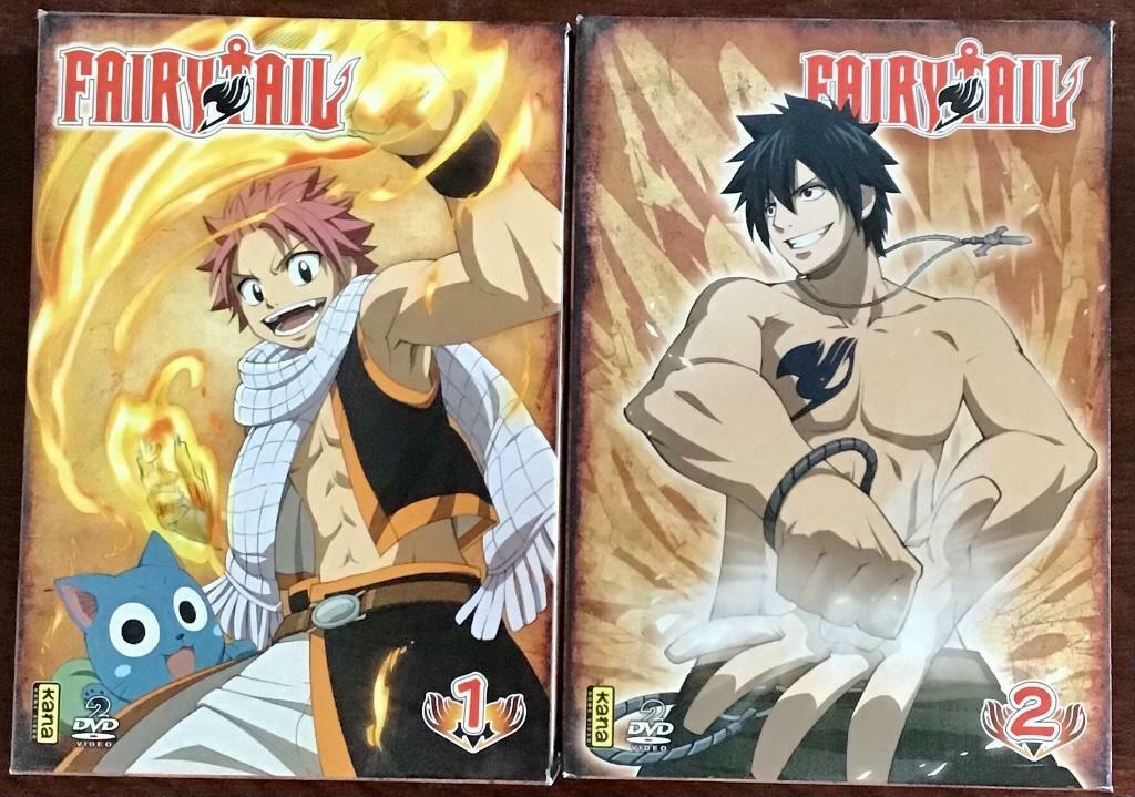 Dvd fairy tails volume 1&2, Boeken, Ophalen of Verzenden, Zo goed als nieuw, Japan (Manga)