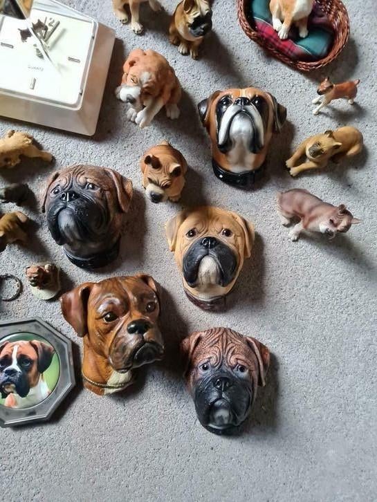 Beeldjes Boxer (hond), Ophalen, Gebruikt, Dier