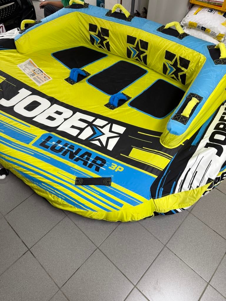 JOBE LUNAR 3P getrokken boei, Ophalen, Zo goed als nieuw, Funband of Funtube, Met draagtas