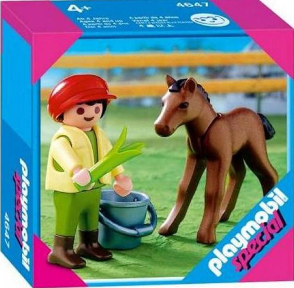 Playmobil 4647 Jongen met veulen, Enlèvement, Comme neuf, Ensemble complet