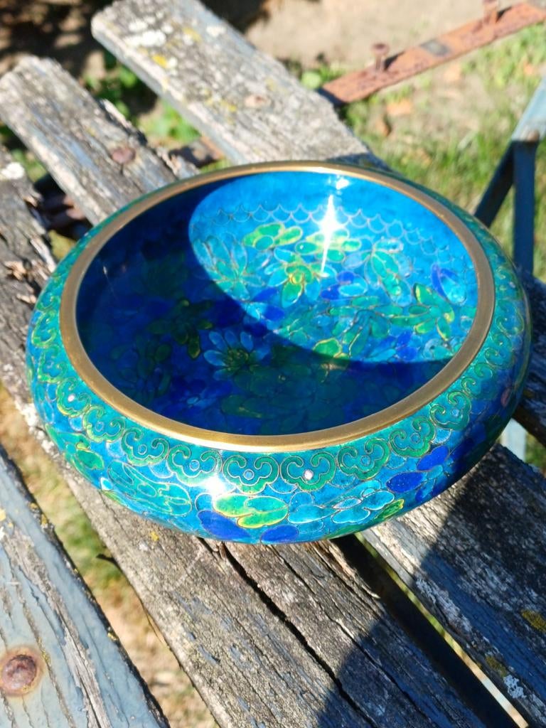 Cloisonne schaaltje., Antiek en Kunst, Curiosa en Brocante, Ophalen