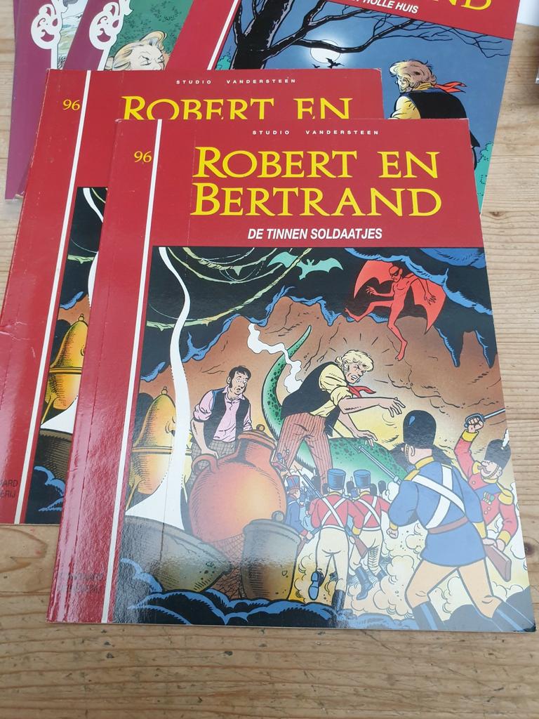 Willy Vandersteen - Robert en Bertrand 96 TINNEN SOLDAATJES, Ophalen of Verzenden, Zo goed als nieuw, Willy Vandersteen