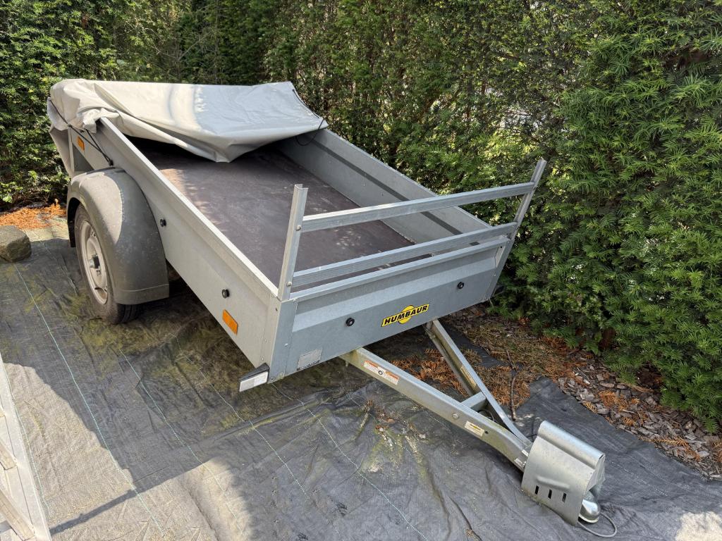 Aanhangwagen Humbaur Steely TE HUUR, Ophalen, Gebruikt