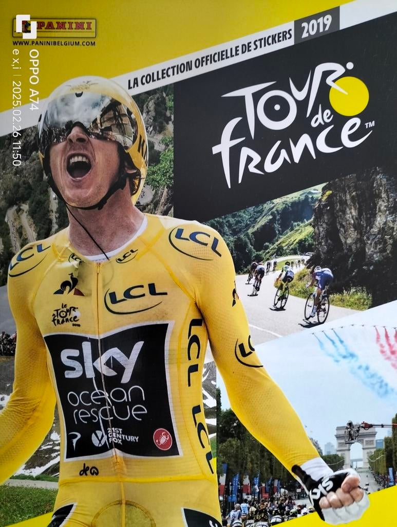 Onvolledig album van de Panini Tour de France 2019, Verzamelen, Ophalen of Verzenden, Zo goed als nieuw, Sport