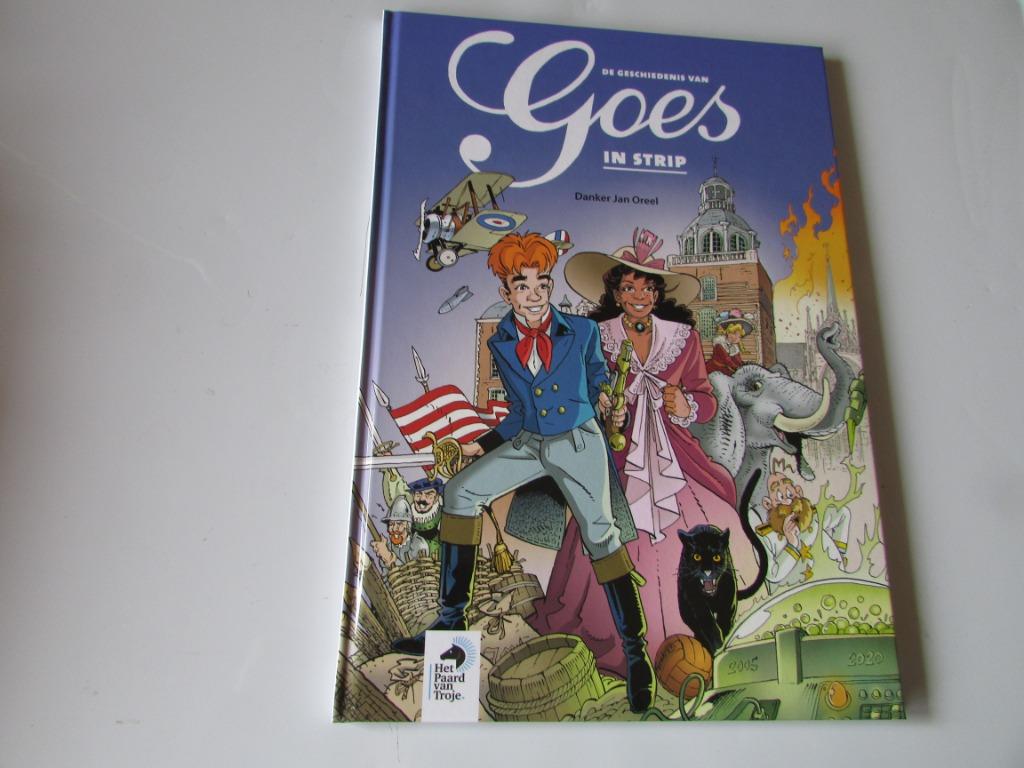 GOES IN STRIP, DE GESCHIEDENIS VAN, Eén stripboek, Ophalen of Verzenden, Zo goed als nieuw, Danker Jan Oreel