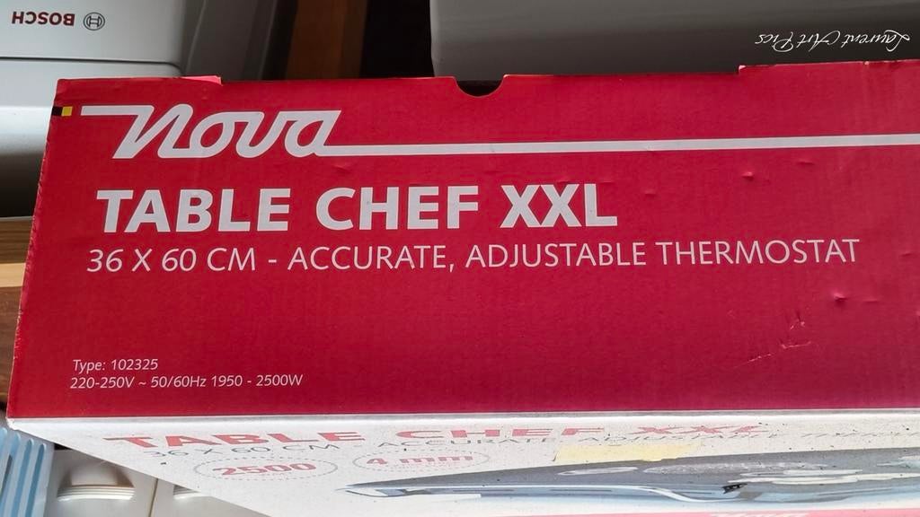 Table chef xxl , plaque de cuisson, Electroménager, Enlèvement