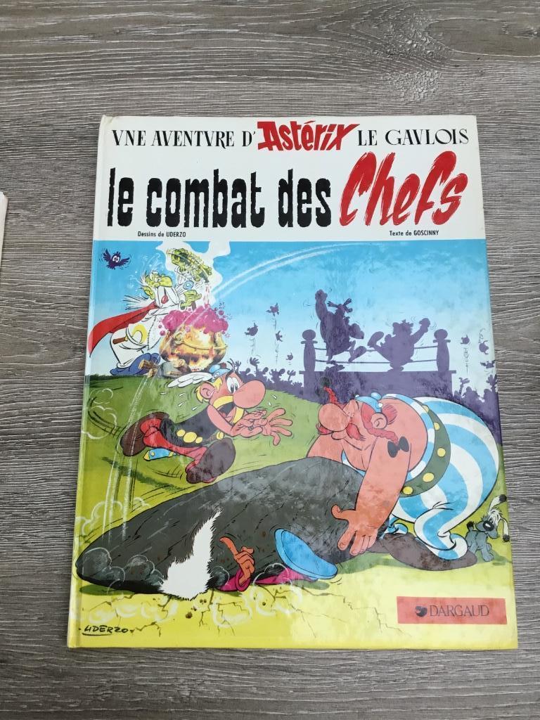 HC - Asterix - Le combat des chefs - 1982, Eén stripboek, Ophalen of Verzenden, Gelezen, Goscinny - Uderzo
