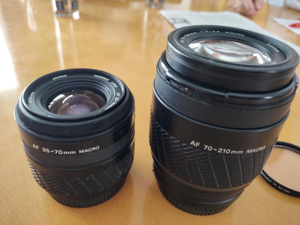 Objectifs des appareils photo reflex Yashica en très bon éta, Enlèvement ou Envoi, Comme neuf