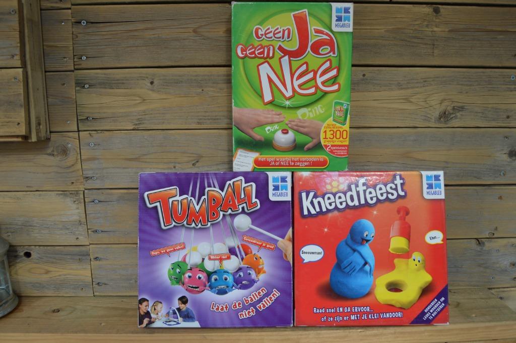 gezelschapsspelletjes, geen ja geen nee, Tumball, Enlèvement ou Envoi, Comme neuf