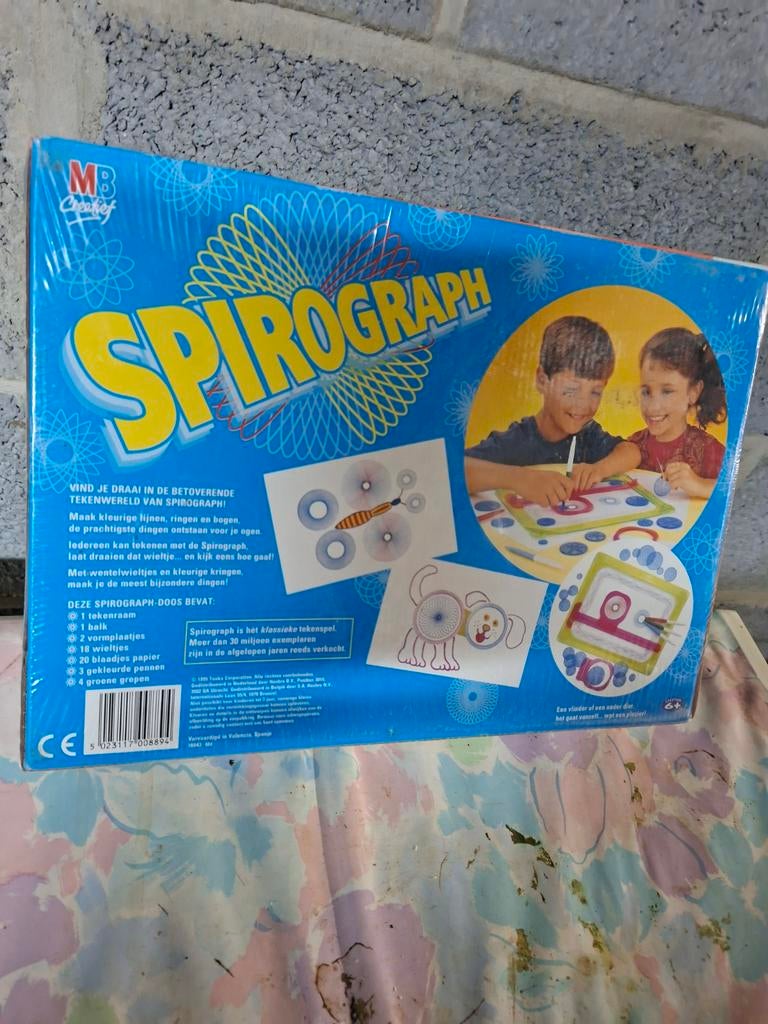 Spirographe, Enlèvement