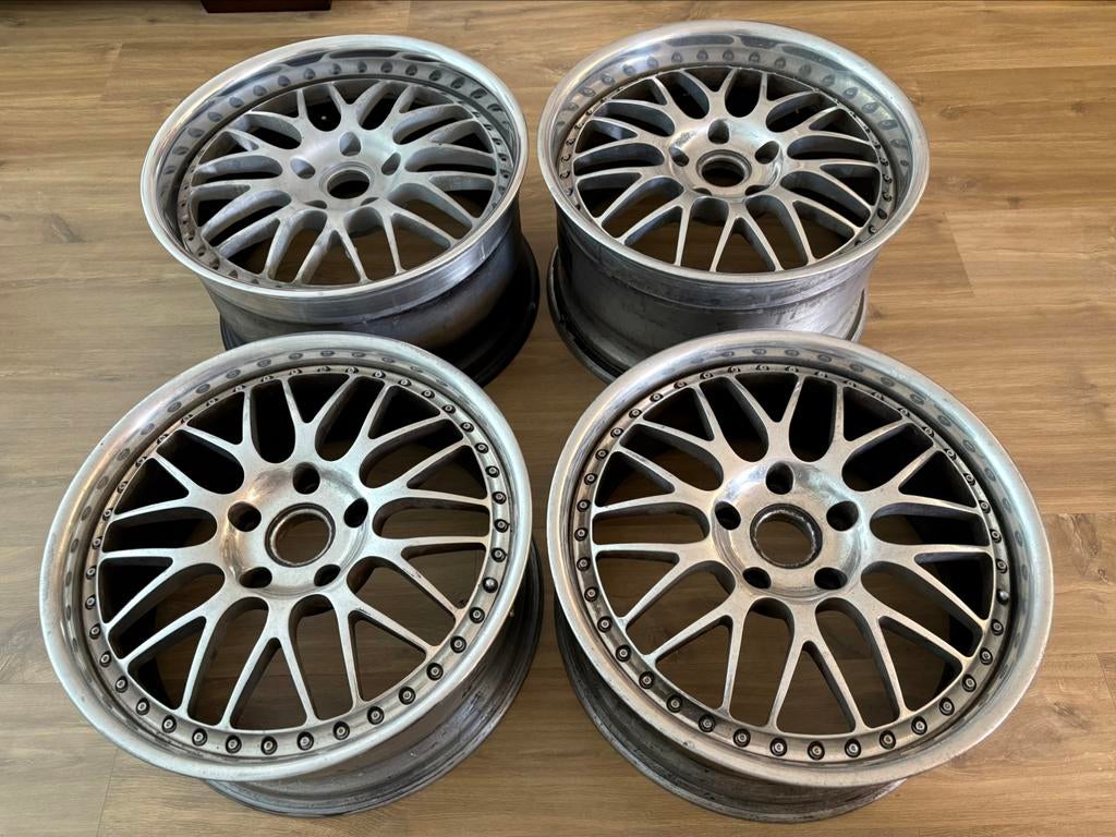 19” Work Brombacher Porsche breedset, Ophalen, Gebruikt
