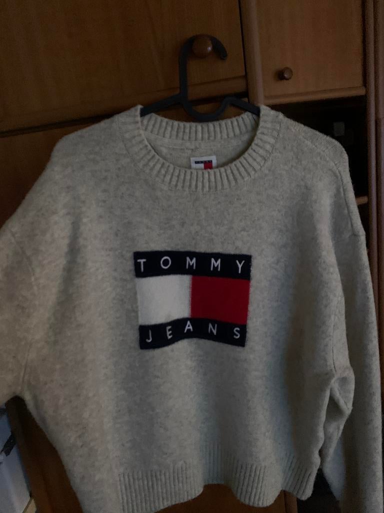 TH - mooie, zachte wollen trui, Enlèvement, Neuf, Taille 36 (S), Beige