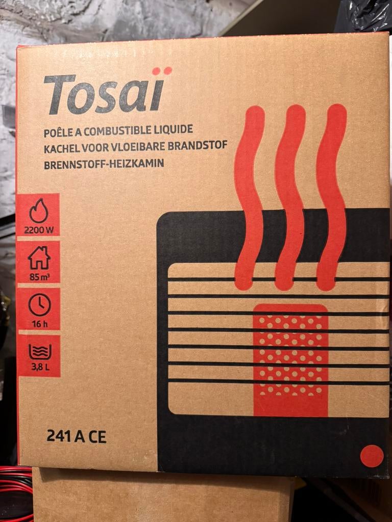 Poele, Enlèvement, Comme neuf, Autres carburants