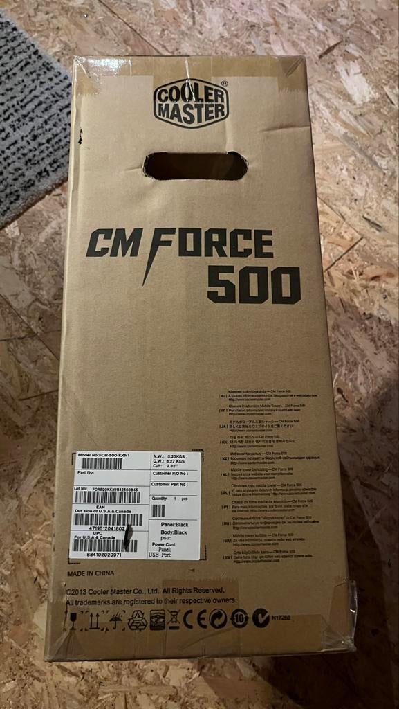 CoolerMaster Force 500 (non ouvert), Enlèvement, Neuf
