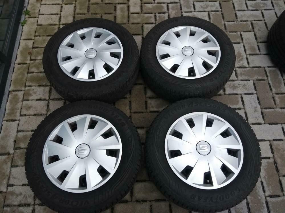 Winterbanden Seat Leon 15inch 5x112 5&7mm profiel, 15 pouces, Pneus hiver, Véhicule de tourisme, Pneu(s)
