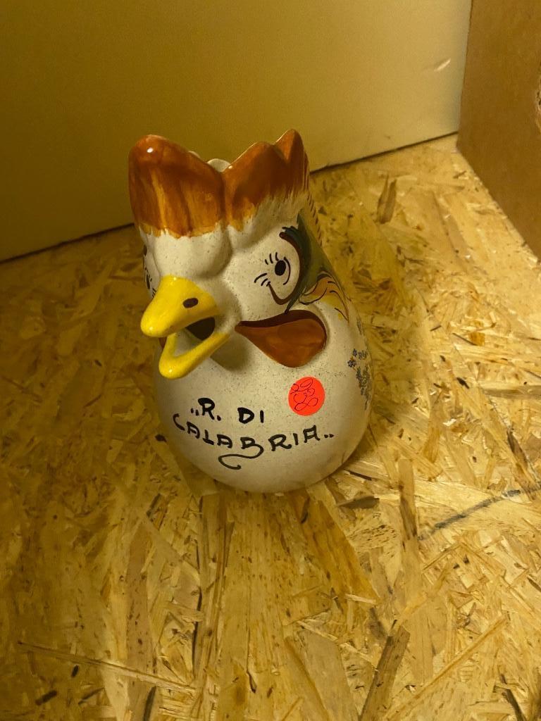 Kan/vaasje Calabria Kip, Ophalen of Verzenden
