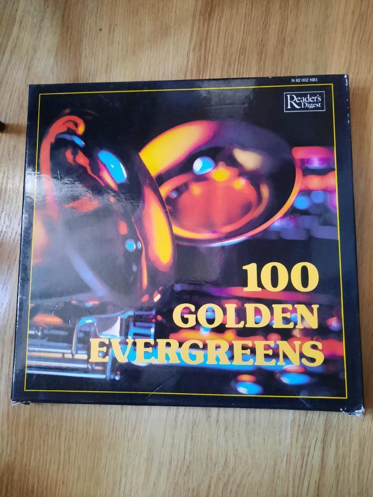 100 gouden evergreens, Cd's en Dvd's, Ophalen of Verzenden, Zo goed als nieuw, 12 inch