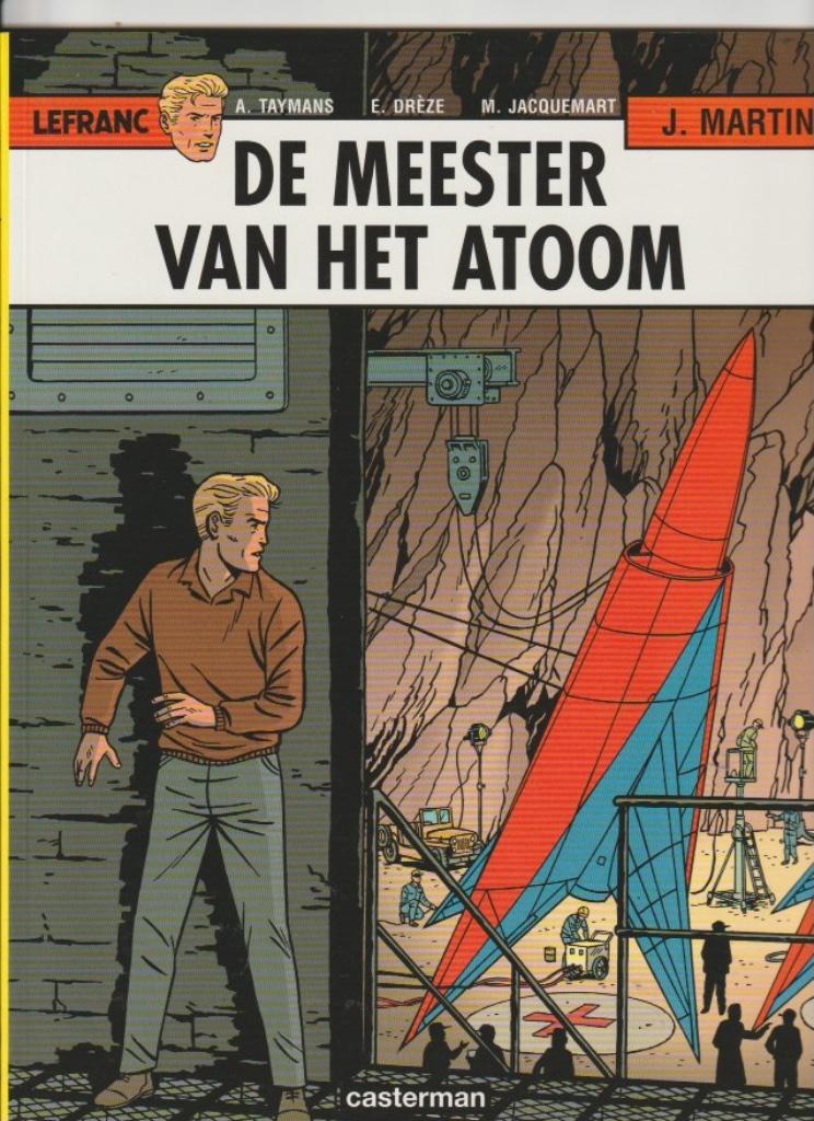LEFRANC 17 "DE MEESTER V/H ATOOM" - EERSTE DRUK NIEUWSTAAT, Neuf, Enlèvement ou Envoi, Jaques Martin, Une BD