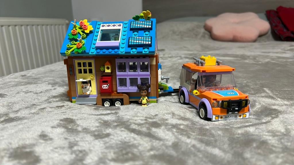 Lego friends - huis op wielen, Ophalen