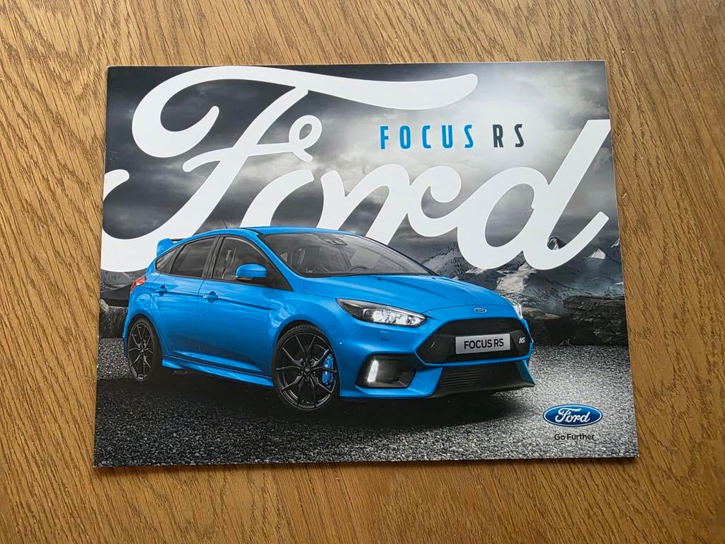 Brochure Ford Focus RS, Verzenden