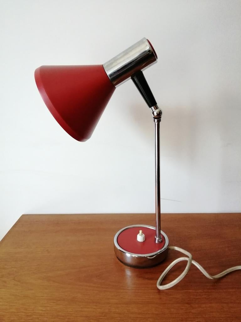 Lampe de table Stilux Milano des années 60, Enlèvement, Utilisé